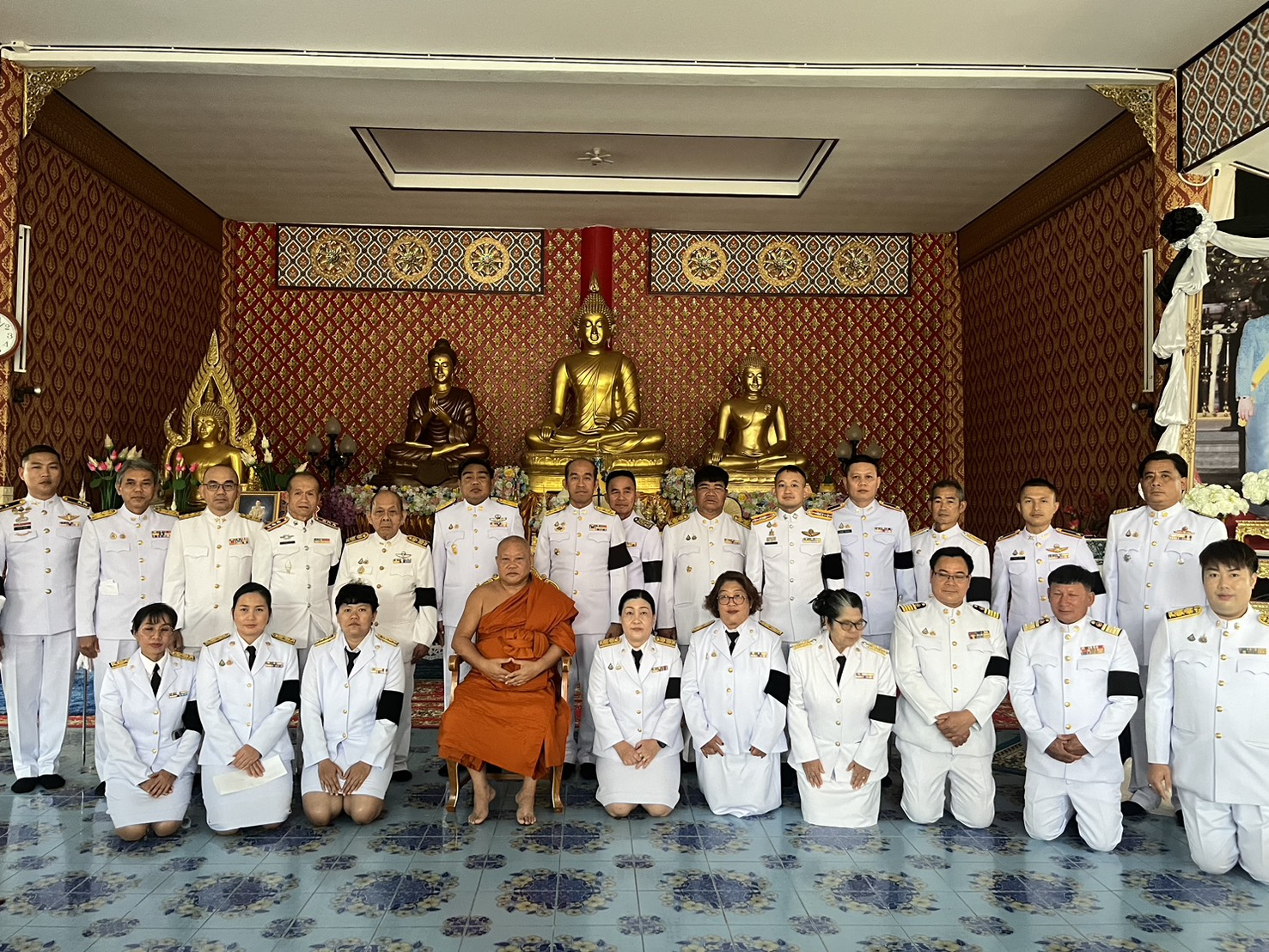 🕊️ พช.ขุนยวม  เข้าร่วมพิธีบำเพ็ญกุศล ในวาระครบ 100 วัน (สตมวาร) เพื่ออุทิศถวายเป็นพระราชกุศลแด่ สมเด็จพระนางเจ้าสิริกิติ์ พระบรมราชินีนาถ พระบรมราชชนนีพันปีหลวง 🕊️