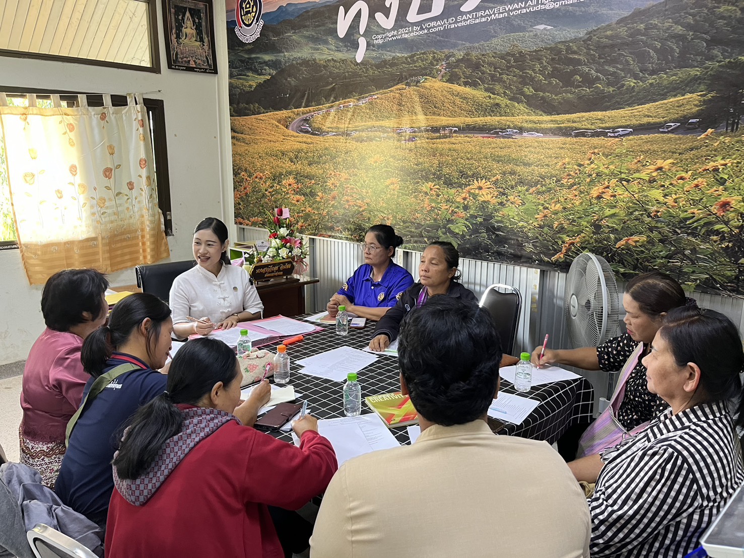 🏵️ พช.ขุนยวม ดำเนินประชุมเพื่อเตรียมงานโครงการพัฒนาทักษะแก่สตรีและครอบครัวสู่ความยั่งยืน ประจำปี 2569 🏵️